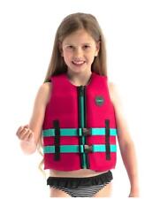 JOBE Neopren Vest Kids Neo Vest Kinder Schwimmweste Neoprenwest Hot Pink