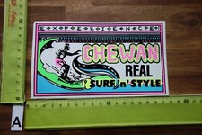 Alter Aufkleber Mode Kleidung Sportswear Fashion Surfen Segeln CHEWAN (AF)