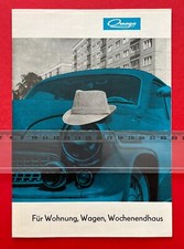 DDR Reklame Prospekt VEB Elektrowärme Altenburg 1964 Omega Staubsauger  ( F22425