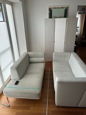 1 Ledersofa plus 1