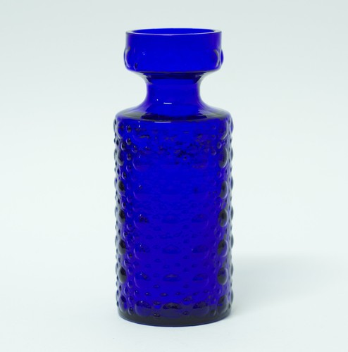 Vase kobaltblau glas - kobaltblau,