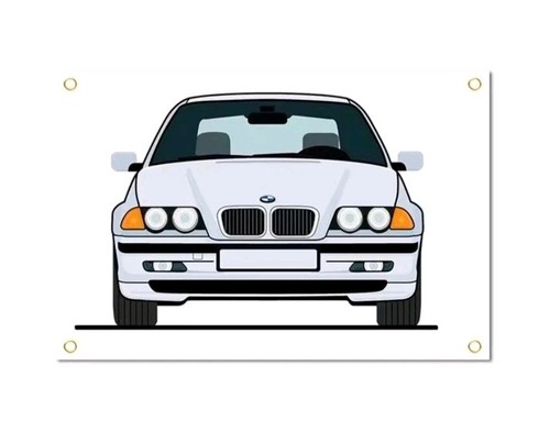 Bmw 3er e46 - polyester, banner