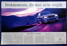 Mercedes Benz C-Klasse, W202, C 36 AMG,  originale Werbung aus 1994