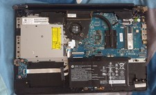 HP Laptop Motherboard+CD Laufwerk und Bildschirm (Mehr siehe Beschreibung)