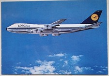 Postcard Airline Lufthansa