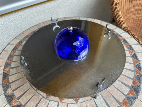 Tischaufsatz schale versilbert - tischaufsatz,