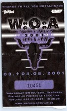 WOA 2001 Festival Ticket