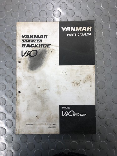 Yanmar teilekatalog vio70 - teilekatalog,