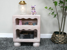 Nachttisch hellrosa Welle -