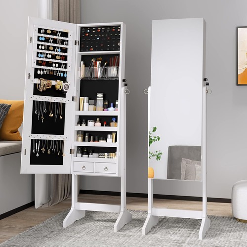 Schmuckschrank mit spiegel - schmuckschrank,