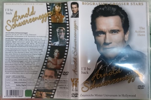 Arnold schwarzenegger dvd - arnold,
