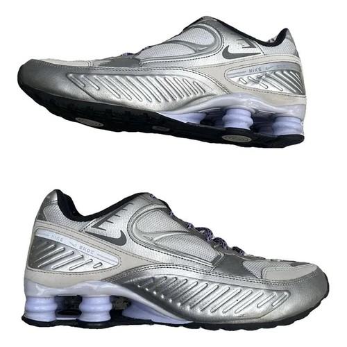 Nike shox silver running - shox,