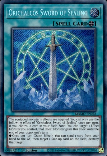 Orichalcos schwert der - orichalcos,