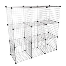 Drahtwürfel Regalsystem 9