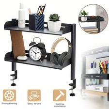 Clamp on Schreibtisch