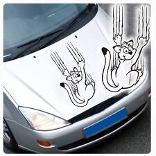 Kratze Katze Autoaufkleber