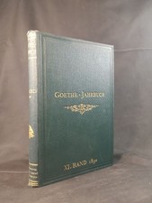 Goethe-Jahrbuch. 11. Band