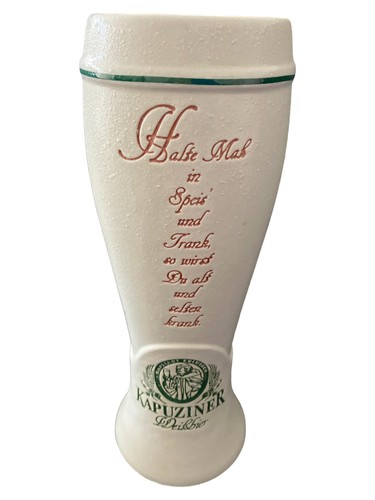 Kapuziner bierkrug porzellan - kapuziner,