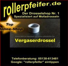 Piaggio NRG Vergaser Anschlag Mofadrossel Ersatz Vergaserdrossel 15mm Vergaser 