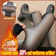 Thermostrumpfhosen Damen Fleece Strumpfhose Gefütterte Strumpfhose Warm Winter
