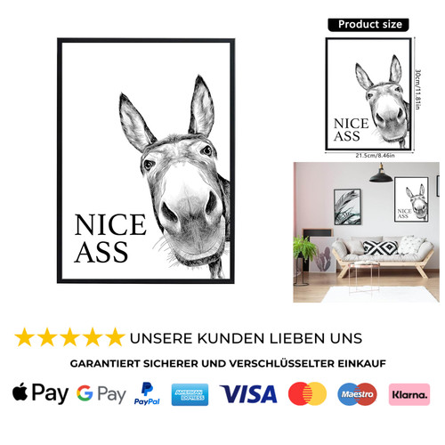 Poster badezimmer deko lustig - poster,