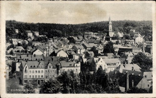Lichtenstein sachsen - ak, in
