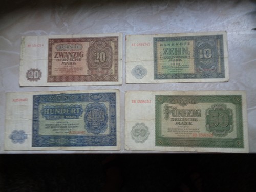 Ddr banknotensatz 50 - banknotensatz, 0,50