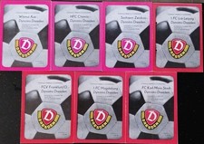 7 Fußballprogramme Dynamo Dresden DDR Oberliga 1980/81