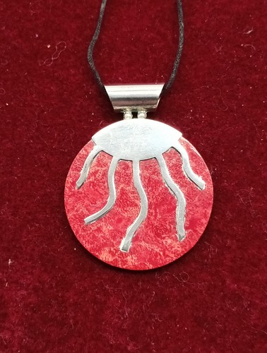 Großes sonnen amulett 925 - großes,