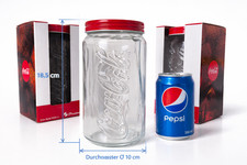 Coca cola glas spardose - spardose, 1