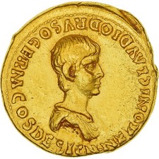 Nero, Aureus, 50-54, Rome