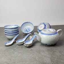 China Tee Set Reiskorn