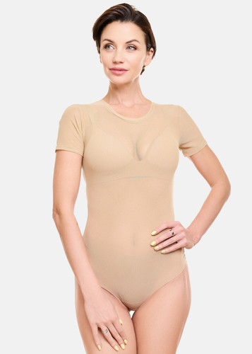 Evoni damen body transparent - damen,