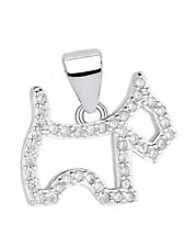 Kettenanhänger Silber Hund