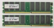 Transcend 2GB (2x1GB) DDR1 PC-3200 DDR400 513547-3596 CL3 DIMM #R2541