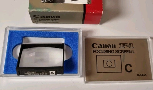 Focusing screen canon a - screen, l