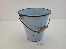 Wasser,- Kohle Eimer Emaille