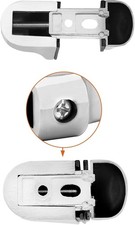 4 Stück Verstellbare Glasregal Halterung für 3-20mm Glas, Wandmontage Glasbodent