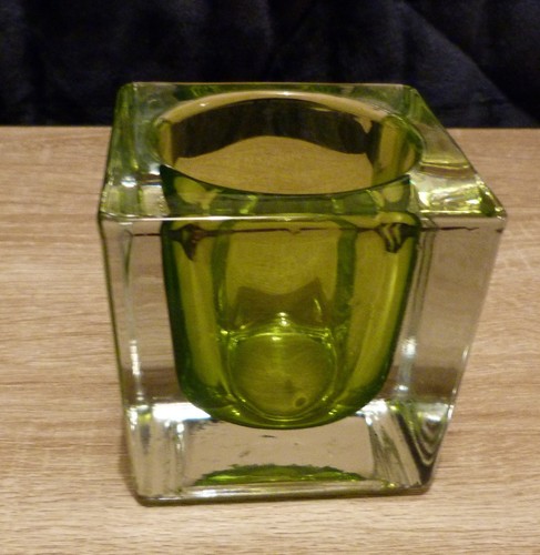 Teelichthalter aus glas - 1x,