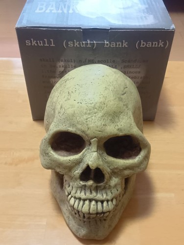 Totenkopf bank sparschwein - totenkopf,