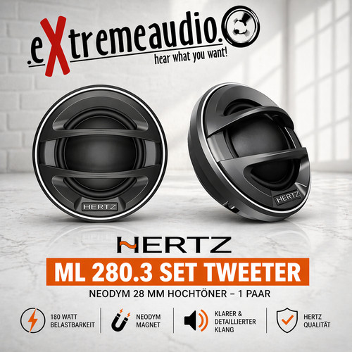 Hertz 280 set - ml, tweeter