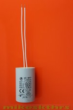 7HK 7uF 7µF 450V Anlaufkondensator Motorkondensator Ø30 x 50mm Drahtanschl. DHL