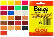 Clou/Rekol Pulverbeize Wasserbeize Holzbeize Holztöne-für Hartholz und Weichholz