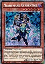 YuGiOh Nightmare Apprentice MP25-EN004 Starlight Rare Englisch Neu 1st