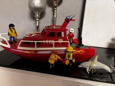 Playmobil Feuerwehr-Schiff-Set