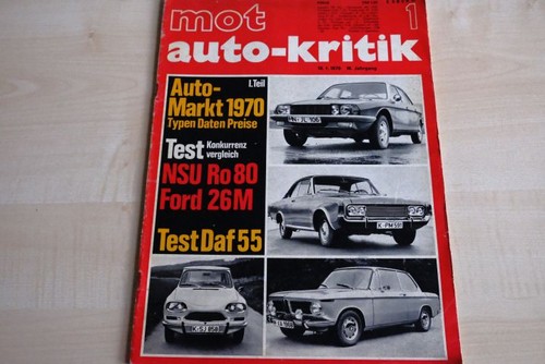 Mot 1970 nsu - -, ro
