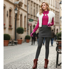 Leggings mit Rock Herbst