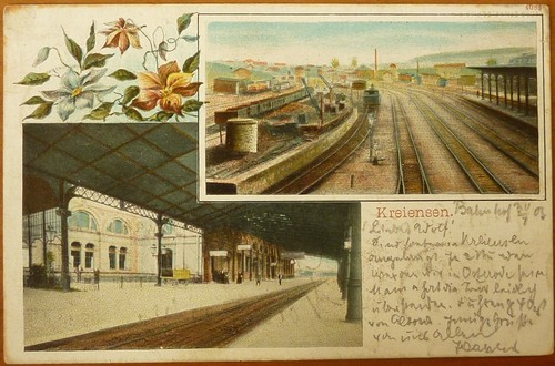 Kreiensen bahnhof 1903 - kreiensen,