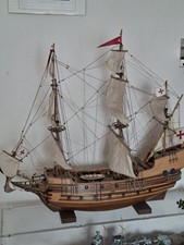 Schiffsmodell San Giovanni de Batista 1:50 Holz Gebaut Holzmodell