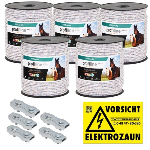 1000m kunststoffseil 6mm mit - 1000m,